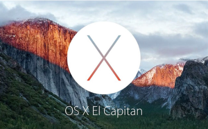 OS X 10.11, "El Capitan"